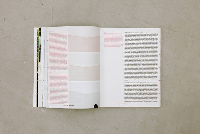 Spread from Olafur Eliasson: Life in Space 3, 09.05.2008 ,edited by Anna Engberg-Pedersen and Camilla Kragelund / Studio Olafur Eliasson, Dornbirn 2008