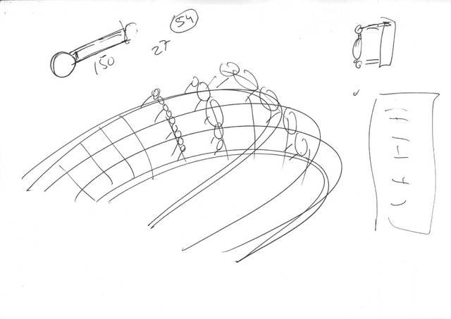 Sketch for Dagslyspavillon, 2007