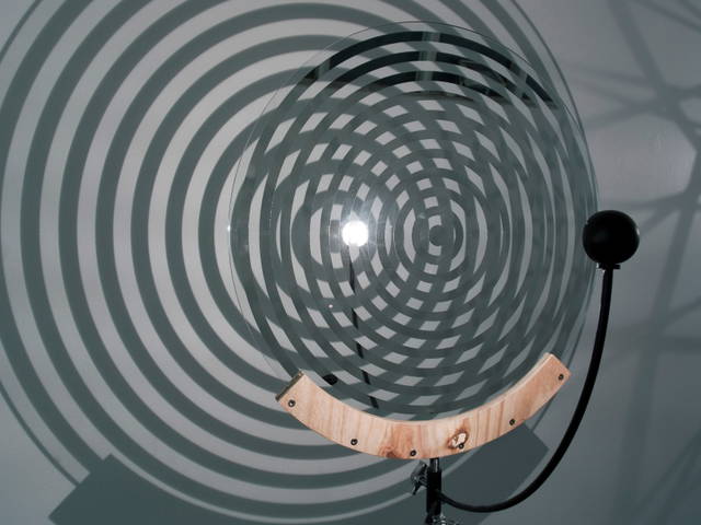 Shadow projection lamp, 2004 - Lunds Konsthall, Sweden – 2004 - Photo: Terje Östling