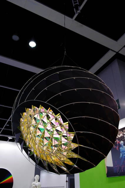 Compassion sphere, 2011 - neugerriemschneider, Art Basel Hong Kong – 2011 - Photo: neugerriemschneider