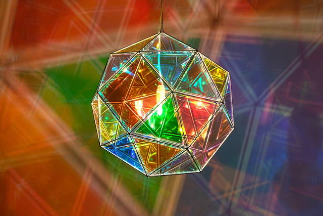 Colour Golightly lamp, 2023 - Studio Olafur Eliasson, Berlin – 2023 - Photo: Valerie Groth & Lea Hopp