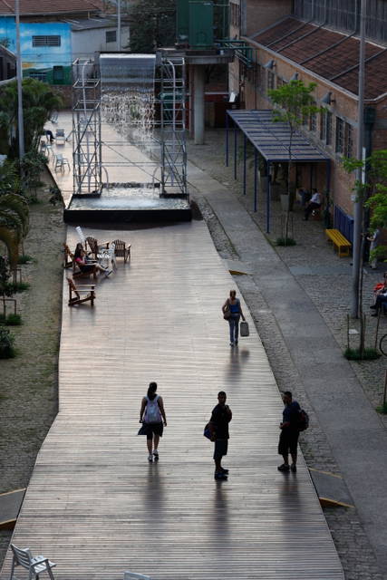 Waterfall, 1998 - SESC Belenzinho, São Paulo, Brazil – 2011 - Photo: Olafur Eliasson