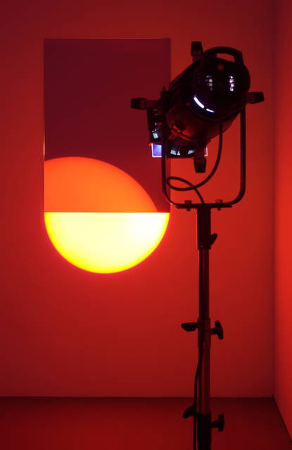 Red window semicircle, 2008 - Studio Olafur Eliasson, Berlin  – 2008 - Photo: Jens Ziehe