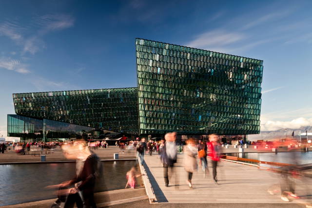 Façade for Harpa Reykjavik Concert Hall and Conference Centre - Reykjavik – 2013 - Photo: Nic Lehoux