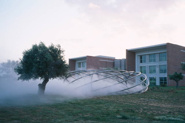 Fog doughnut, 2004 - Tiscali Campus, Sa Illeta, Cagliari, Sardinia, Italy – 2004