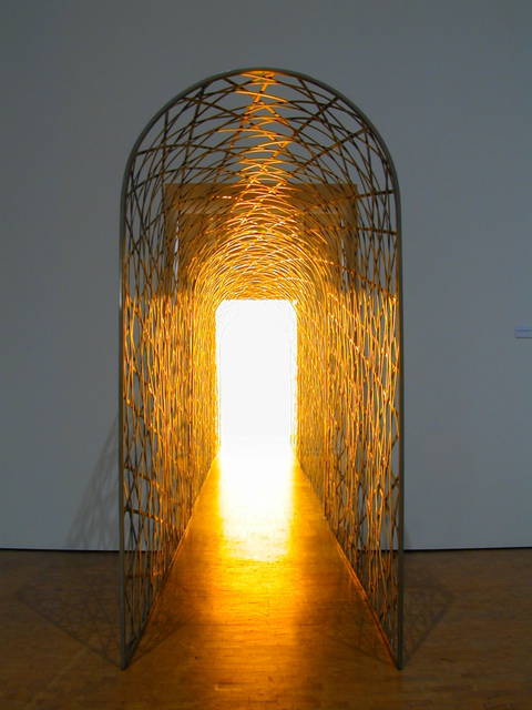 Fivefold tunnel, 2000 - Zentrum für internationale Lichtkunst Unna, Germany – 2000 - Photo: Franz Wamhof