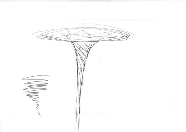 Sketch for Wirbelwerk, 2012