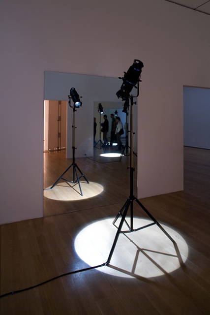 Mirror door (visitor), 2008 - The Museum of Modern Art, New York – 2008 - Photo: Christopher Burke 08