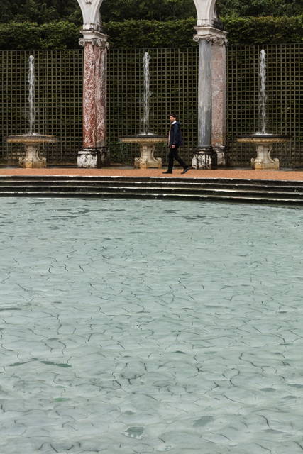 Glacial rock flour garden, 2016 - Palace of Versailles, France – 2016 - Photo: Anders Sune Berg