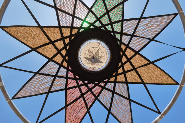 Your sun compass, 2023 - Al Thakhira, Qatar – 2023 - Photo: Anders Sune Berg