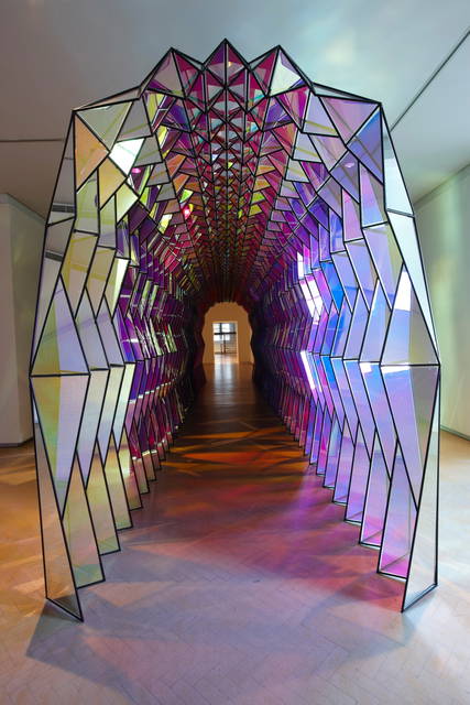 One-way colour tunnel, 2007 - Museum of Contemporary Art, Sydney – 2007 - Photo: Jenni Carter