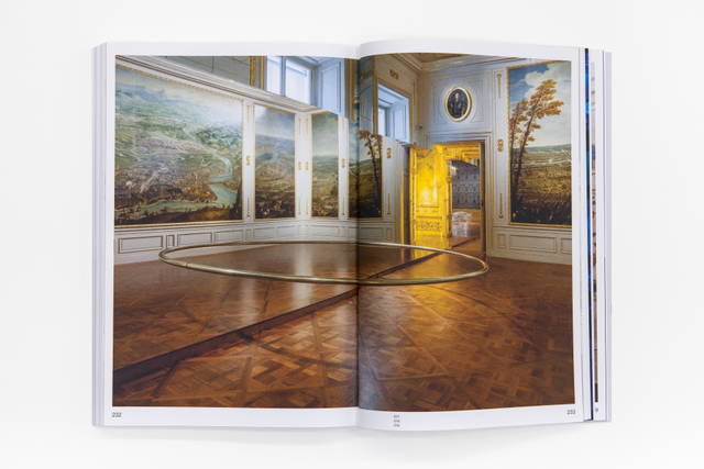 Spread from Olafur Eliasson - Baroque Baroque, edited by Francesca von Habsburg, Agnes Husslein-Arco, Daniela Zyman, Berlin 2015