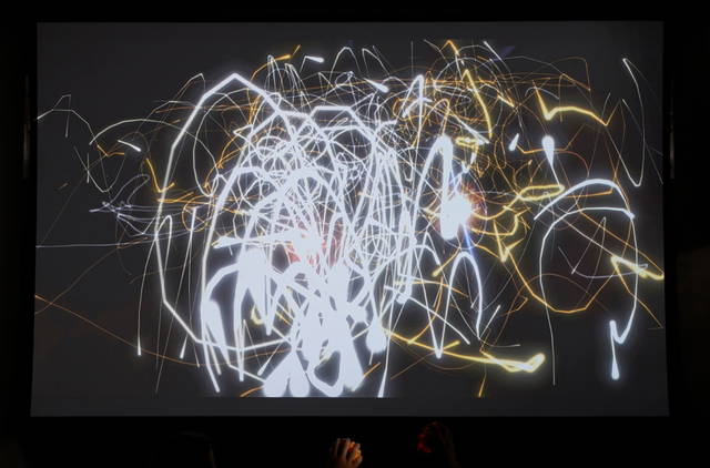 Sunlight graffiti, 2012 - Tate Modern, London – 2019 - Photo: Zan Wimberley