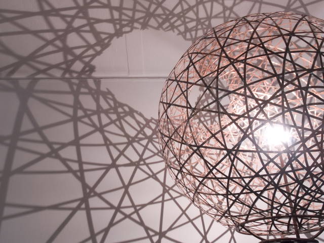 Fivefold sphere projection lamp, 2004 - Lunds Konsthall, Sweden – 2004 - Photo: Terje Östling