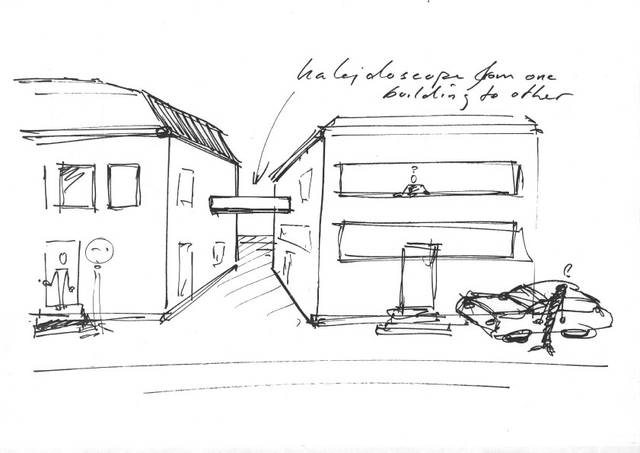Sketch for The inner kaleidoscope, 2000