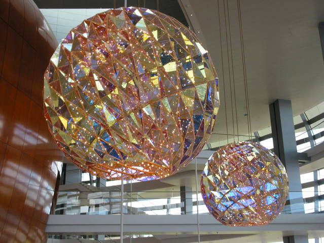 Opera house chandeliers, 2004 - The Copenhagen Opera House – 2004 - Photo: Silke Heneka / Studio Olafur Eliasson