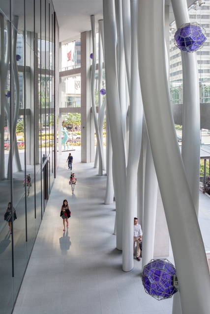 Above below beneath above, 2014 - CapitaGreen, Singapore – 2015 - Photo: Juliane Eirich