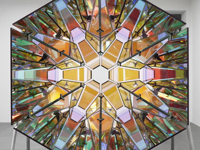Red double kaleidoscope, 2005 - Jarla Partilager, Stockholm – 2005 - Photo: Mathias Johansson 