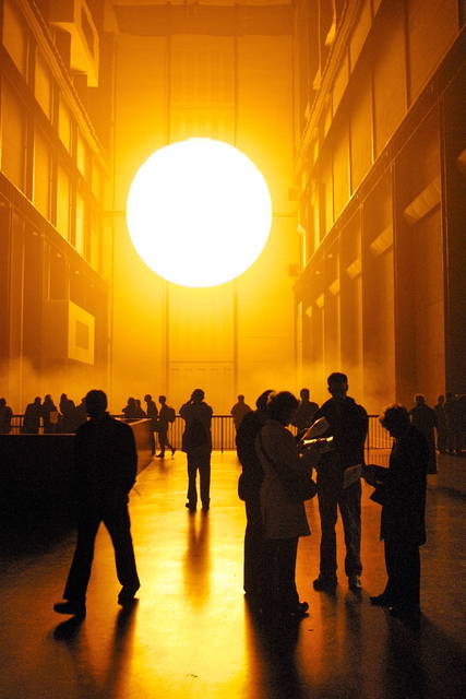 The weather project, 2003 TEST - Turbine Hall, Tate Modern, London (The Unilever Series) – 2003 - Photo: Ari Magg