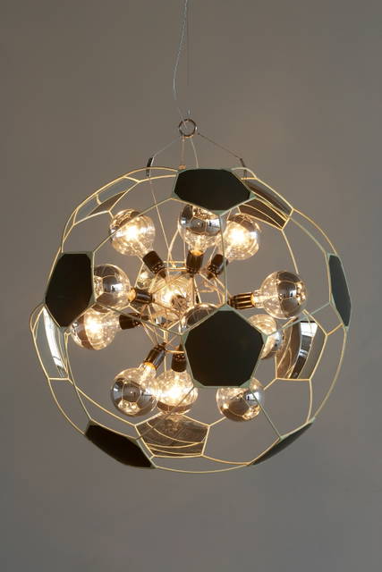 Football lamp, 2005 - Andersen's Contemporary, Copenhagen – 2006 - Photo: Anders Sune Berg