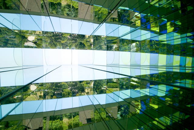 Sunset kaleidoscope, 2005 - Emi Fontana West of Rome, Jamie Residence, Pasadena, California – 2005 - Photo: Fredrik Nilsen