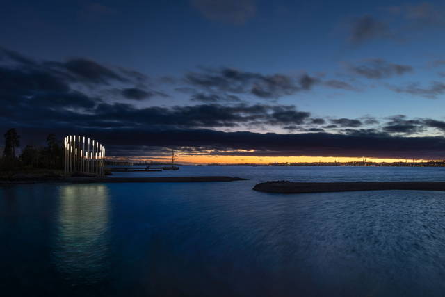 Long daylight pavilion, 2025 - Kruunuvuorenranta, Helsinki, Finland – 2025 - Photo: HAM / Maija Toivanen