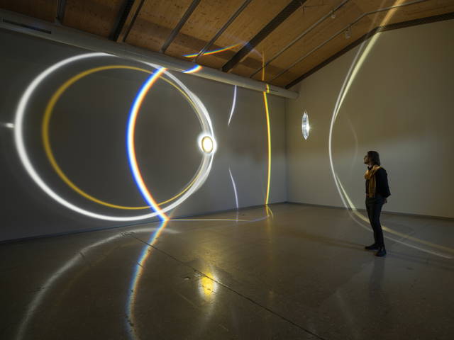 Installation view of Your circadian embrace - EPFL Pavillons, Lausanne, Switzerland – 2023 - Photo: Julien Gremaud