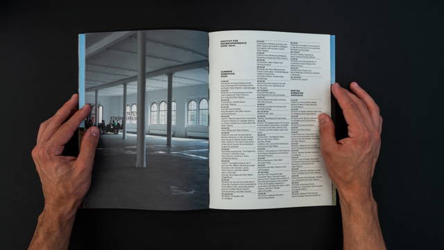 TYT [Take Your Time], Vol. 6: Institut für Raumexperimente, 2009–2014; How to Make the Best Art School in the World, edited by Christina Werner / Studio Olafur Eliasson, Berlin 2014