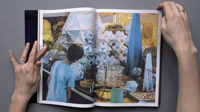 Spread from Reality machines, edited by Matilda Olof-Ors and Anna Engberg-Pedersen / Studio Olafur Eliasson, Berlin 2015
