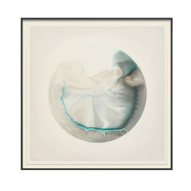 Glacial currents (black, blue)