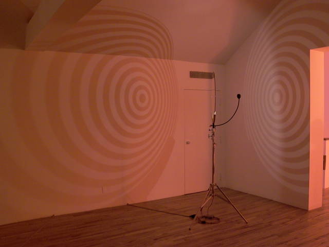 Shadow projection lamp, 2004 - Aspen Art Museum, Colorado – 2005 - Photo: Frank Haugwitz / Studio Olafur Eliasson