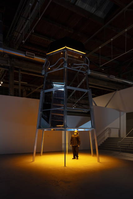Device for seeing potential solar futures, 2024, 2024 - The Geffen Contemporary at MOCA, Los Angeles - Photo: Zak Kelley