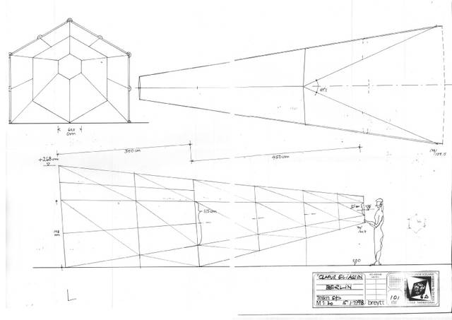 Sketch for Your compound view, 1998 by Einar Thorsteinn