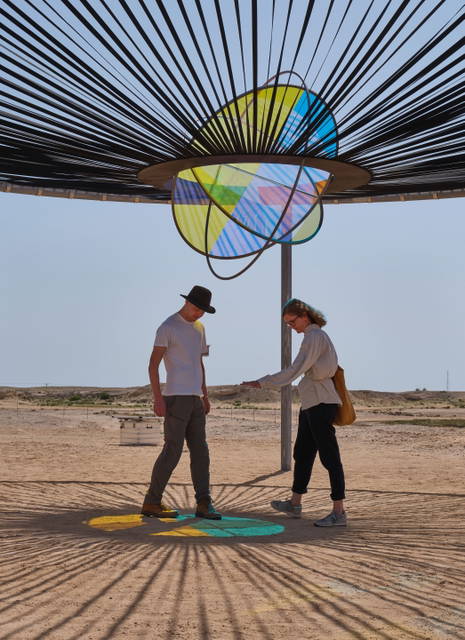 Slow solar event, 2023 - Al Thakhira, Qatar – 2023 - Photo: Anders Sune Berg