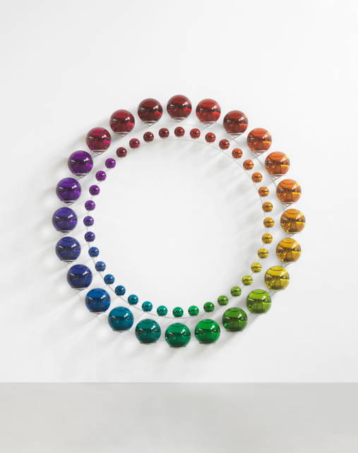 Synchronised rainbow mandala