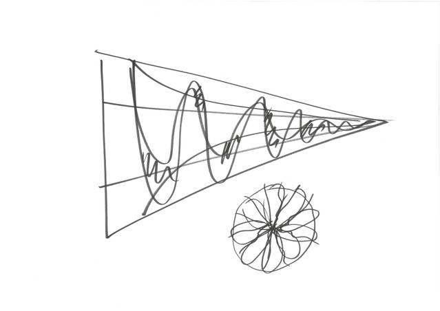 Sketch for exhibition Contact