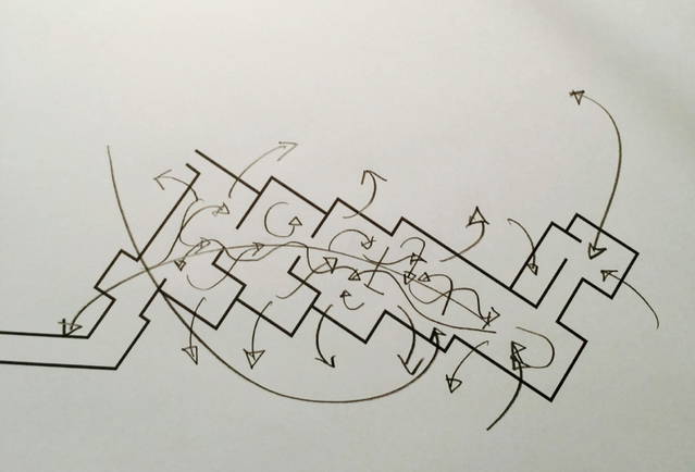 Sketch for Riverbed, 2014 - Photo: Olafur Eliasson