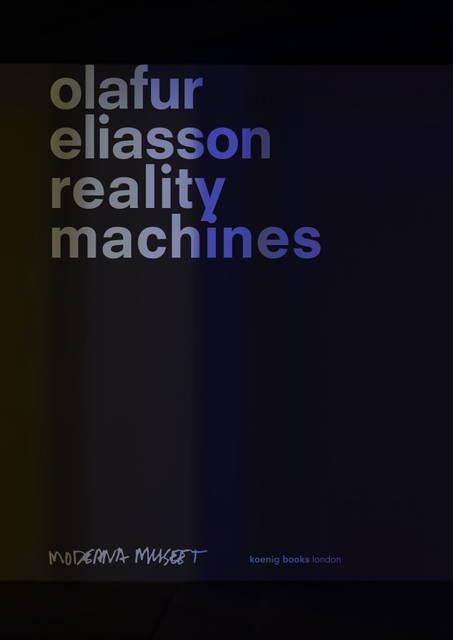 Cover of Reality machines, edited by Matilda Olof-Ors and Anna Engberg-Pedersen / Studio Olafur Eliasson, Berlin 2015