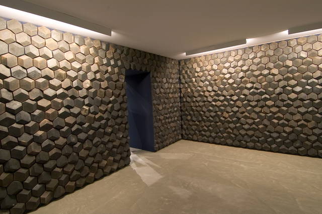 Soil quasi bricks, 2003 - ARoS Aarhus Kunstmuseum, Denmark – 2004 - Photo: Poul Pedersen