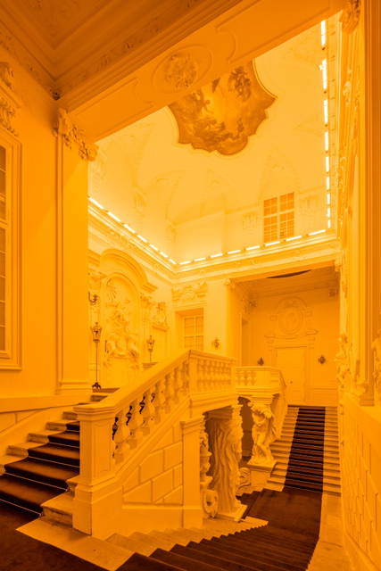 Yellow corridor, 1997 - The Winter Palace of Prince Eugene of Savoy, Vienna – 2015 - Photo: Anders Sune Berg