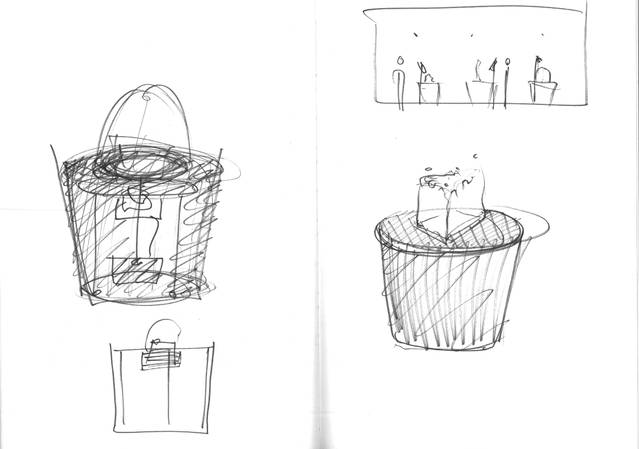 Sketch for the exhibition Your chance encounter