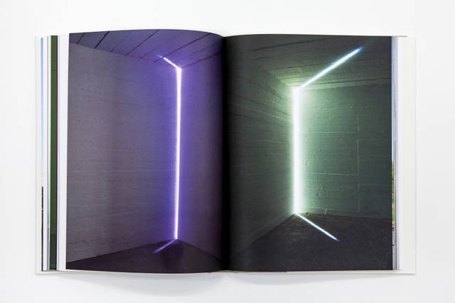 Spread from Olafur Eliasson: Works from the Boros Collection 1994-2015, edited by Christiane Maria Schneider / Langen Foundation and Christian Boros / Boros Foundation 2015
