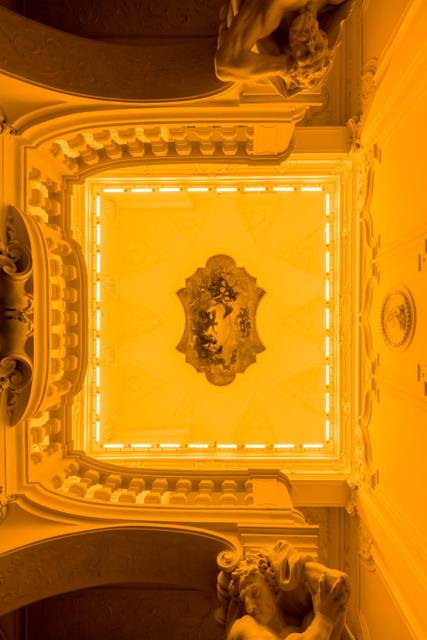 Yellow corridor, 1997 - The Winter Palace of Prince Eugene of Savoy, Vienna – 2015 - Photo: Anders Sune Berg