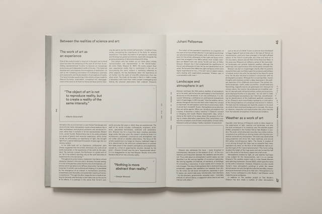 Spread from Olafur Eliasson: Pentagonal landscapes
