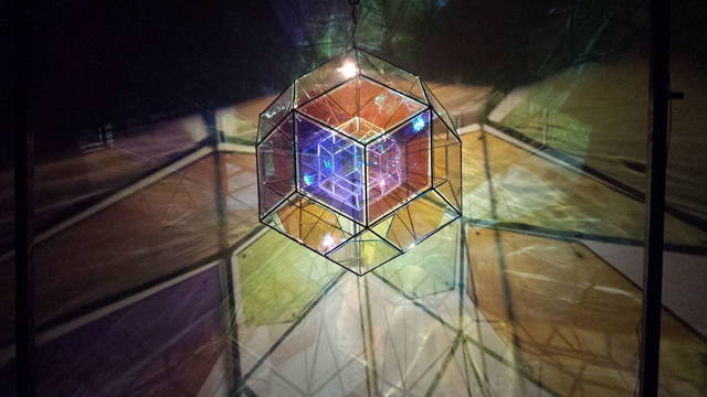 Small rhombic core lamp, 2015 - Photo: Myriam Thomas / Studio Olafur Eliasson