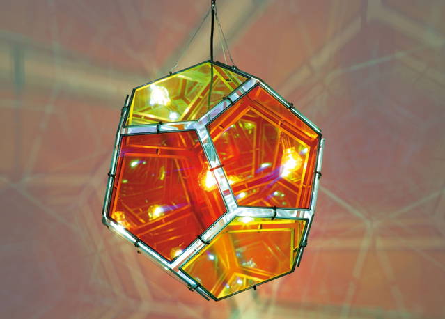 Dodecahedron lamp, 2005 - Studio Olafur Eliasson, Berlin – 2005 - Photo: Jens Ziehe 