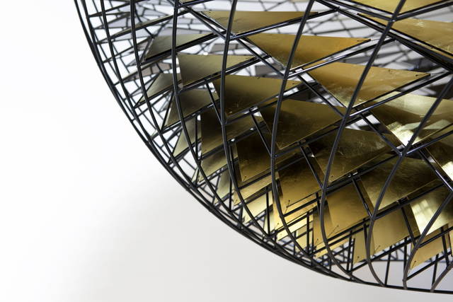 Aurum sphere, 2015 - Photo: María del Pilar García Ayensa / Studio Olafur Eliasson