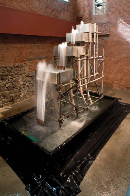 Reversed waterfall, 1998 - MoMA P.S.1, Long Island City, New York – 1998 - Photo: Christopher Burke