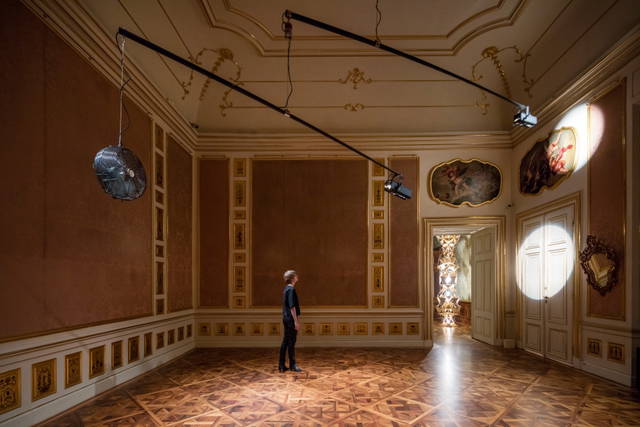 Double light ventilator mobile, 2003 - The Winter Palace of Prince Eugene of Savoy, Vienna – 2015 - Photo: Anders Sune Berg