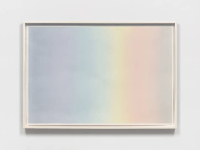 Evanescent watercolour rainbow - Tanya Bonakdar Gallery, New York – 2024 - Photo: Pierre Le Hors